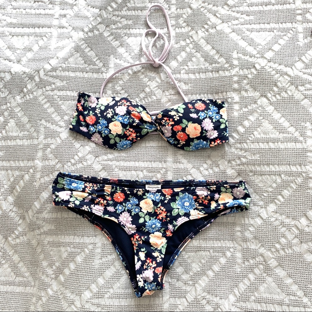 Abercrombie & Fitch Floral Bikini Set